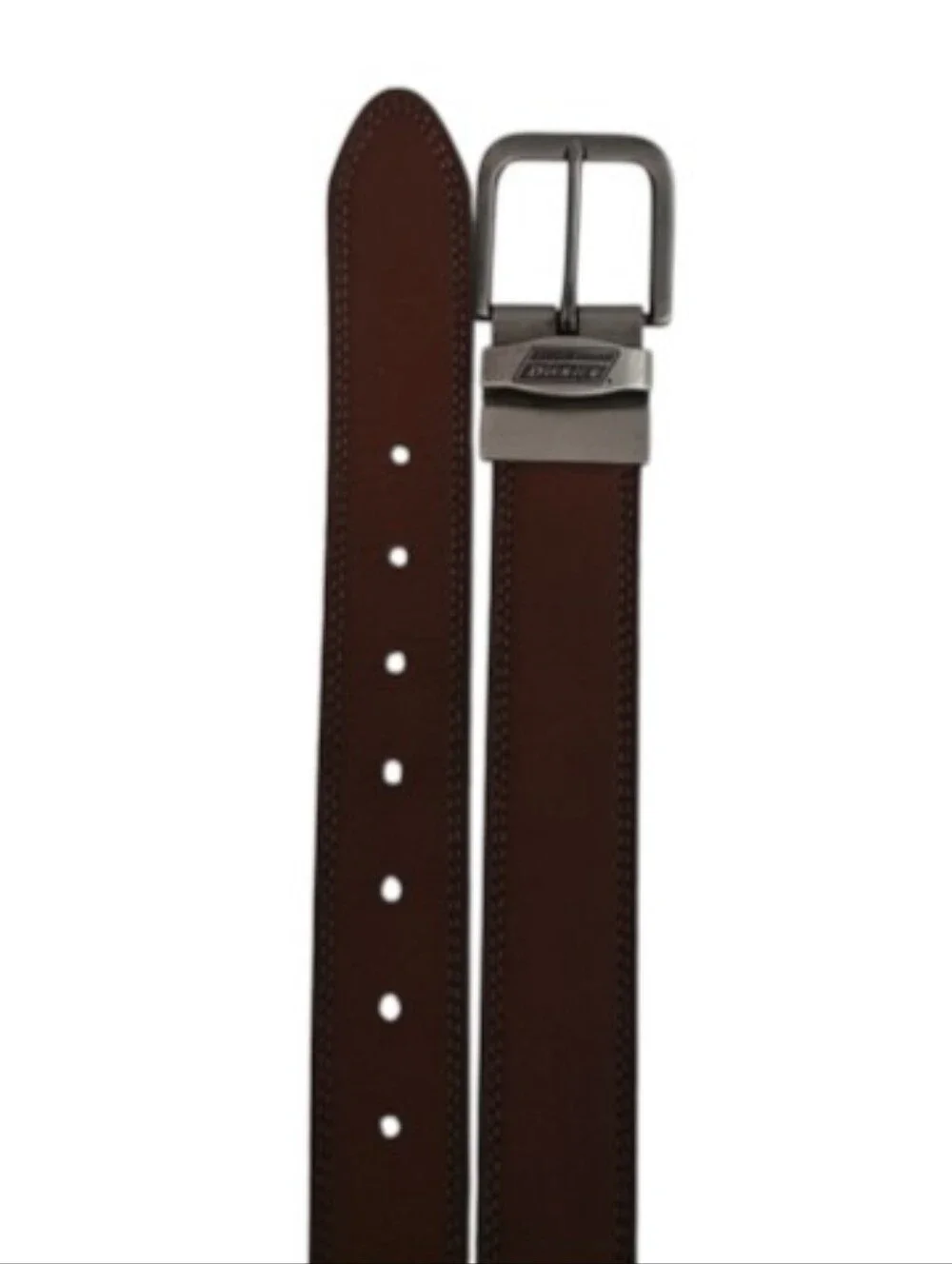 Dickies Reversible Leather Belt Men’s 36 Black Brown Workwear Casual Heritage